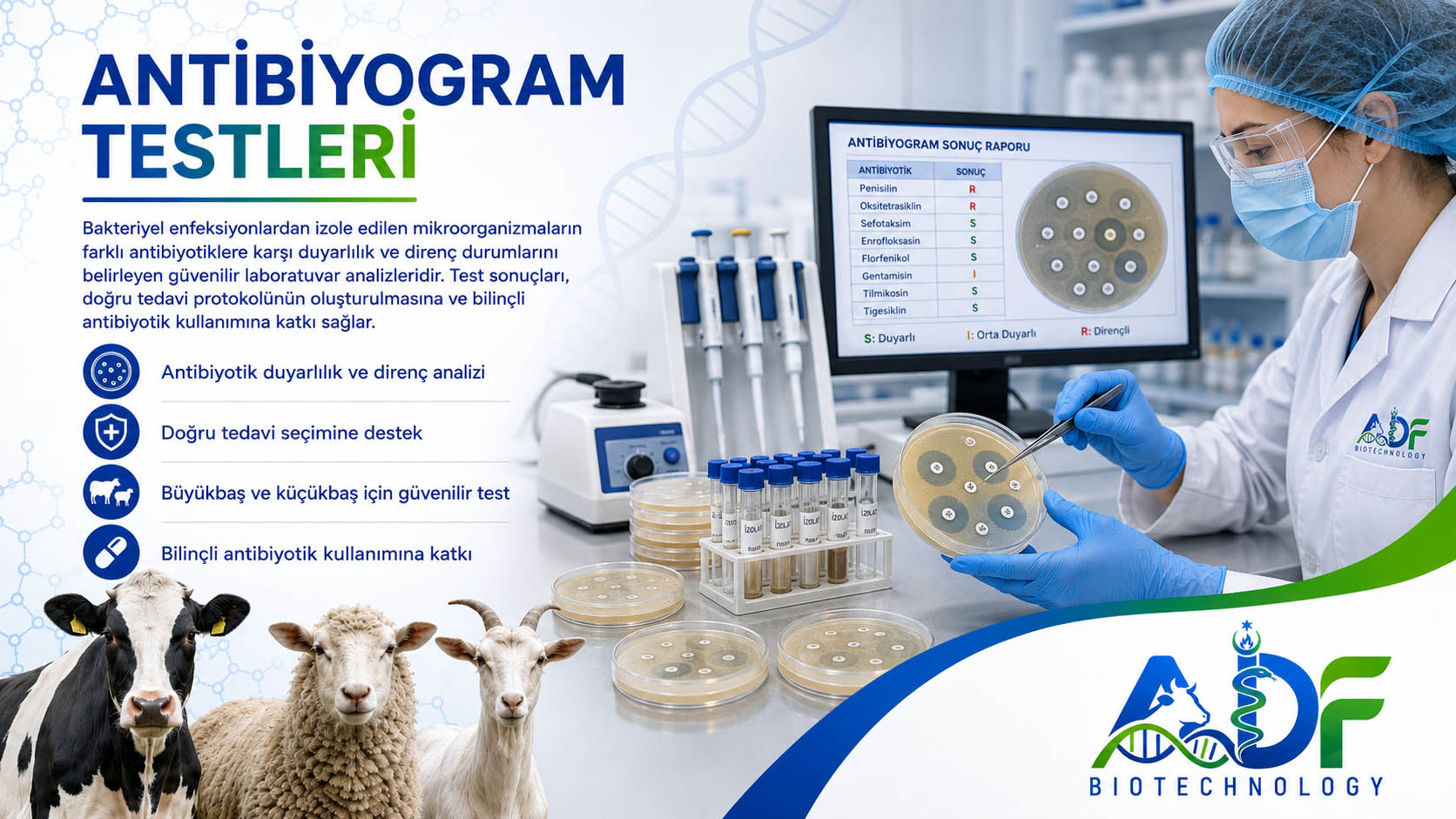  ANTİBİYOGRAM TESTLERİ